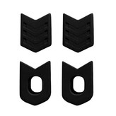 검은, 흑색의 × 1세트