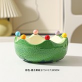 綠色 - 橘子果叉碗6叉 × 1套