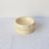 奶黃色碗- 矮款 ,陶瓷碗 釉下彩工藝 × 1個