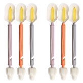 핑크, 코랄, 그레이 × 2세트