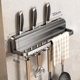 吸盤刀架30ccm+6鉤:如图 × 1個