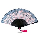 모란도 분홍 부채 × 1개