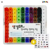 조이매스 연결큐브 10색100개