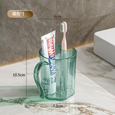 1個裝【綠色】帶牙刷瀝水槽:默認項 × 1個
