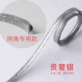 貴奢銀  陰角型 ,寬8mmX12米長  帶背膠強自粘 × 1個