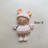 1pc S White doll × 1개