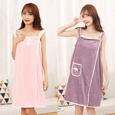 포켓샤워가운(핑크)