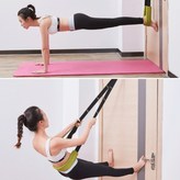 문틀 플라잉요가 스트랩 그린