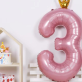 派對數字大氣球：3 × 1組