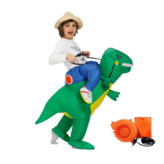 M(키120-150) 공룡 라이더 그린 아동에어슈트 × 1개