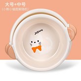 粉耳二件套 中號+大號 #圖案隨機 × 1個