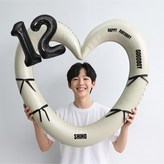 12 크림하트 × 1세트