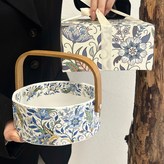 鳶尾花提籃-白色+手提禮盒裝,無規格 × 1個