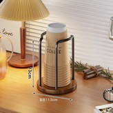 胡桃木單杯位-黑色:如圖 × 1個