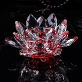 紅色燭台蓮花（3珠底） × 1個