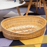 原色橢圓裸筐 五號45*34 估計適合3斤內寵物 × 1個