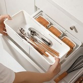 넓은정리함 white × 1개