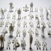 백색인체 1:100(20p) × 1세트
