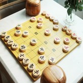 중국식 나무장기알 한국식 장기알 1+1(바둑장기판x) × 1개