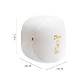 玉蘭白中號裙子立體款 × 1套