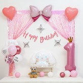 02-1)시나모롤 핑크커튼세트1 × 1세트