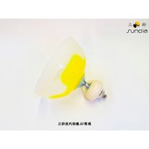 黃色,獵鷹單頭三培鈴 (含扯鈴、木棍) × 1個