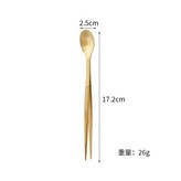 金色直夾試味湯匙 × 1個