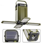 四葉露營燈 2000毫安 太陽能充電 × 1個