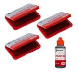 레드 색상(패드+잉크)