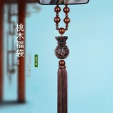 桃木五福錢袋流蘇款 × 1個
