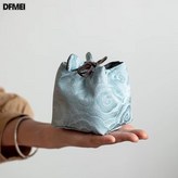 單杯布袋(不含杯子)祥雲天藍色:200mL以下 × 1個