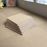 卡其亞麻面絨墊送圍邊條,亞麻30x30加厚1cm4片 × 1個