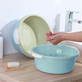 안전그립 세수대야 스카이 × 1개