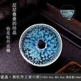 洛神花藍油滴束口【單盞】 × 1個