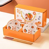 大吉大利2碗筷-禮盒 × 1個