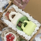 크림머그 크림 받침 + 그린 머그 그린 받침 × 1세트