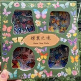 蝶翼之境PET貼紙,7*7cm左右 × 1個