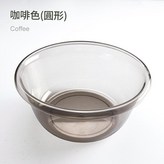 咖啡色 圓形 × 1個