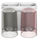 E1924牙刷置物架-雙杯 × 1個