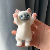 暹羅舉手貓 × 1個