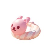 韓版粉兔兜兜圈 × 1個