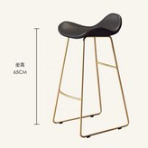 金腿黑色坐面65CM × 1個