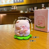 原創佛系豬豬小擺件 - 心平氣荷 禮盒裝 × 1個