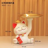 紅耳招財貓 × 1個