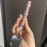 琉璃紫鈴蘭-紫色珠光勺:如圖 × 1個