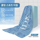 블루 제브라 30x100 cm × 1개