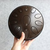 空靈鼓 圓舌 6吋 11音 / 巧克力 × 1個