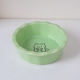 貓抱魚碗(綠色):1個 × 1個