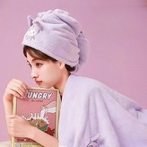 쿠로미 퍼플 3종(헤어타올+수건+바스타올) × 1세트