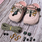 (엔드4p) 브라운 카모 + 오렌지 × 1세트